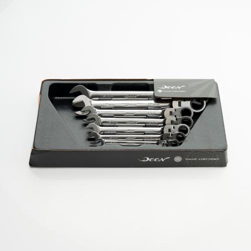 Deen swing ratchet combination wrench 7PCS